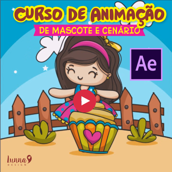 Curso Animação Mascote e cenário com After Effects